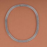 A Extraordinary Diamond Necklace 'Ice Cube' - image 1