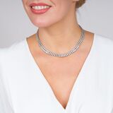 A Extraordinary Diamond Necklace 'Ice Cube' - image 5