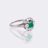 Saphir Brillant Ring - Bild 2
