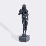 A Drinking Female Nude - image 3