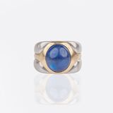 Bicolour Sapphire Ring - image 1
