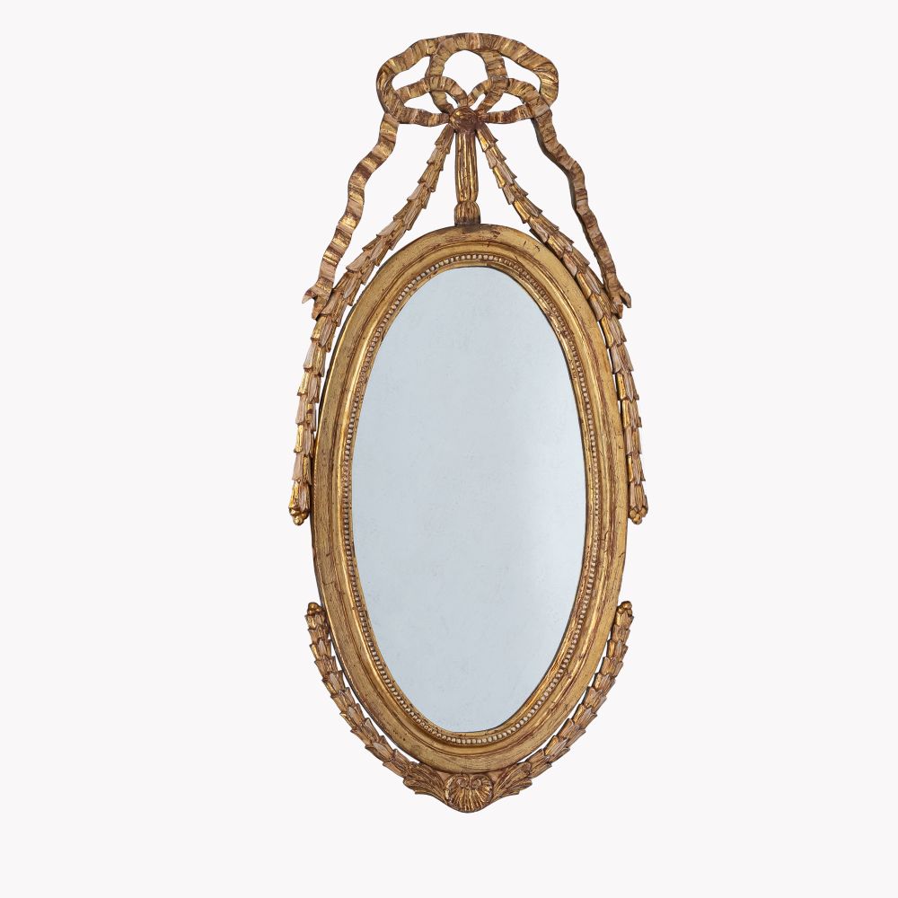 A large Louis XVI Mirror with festons