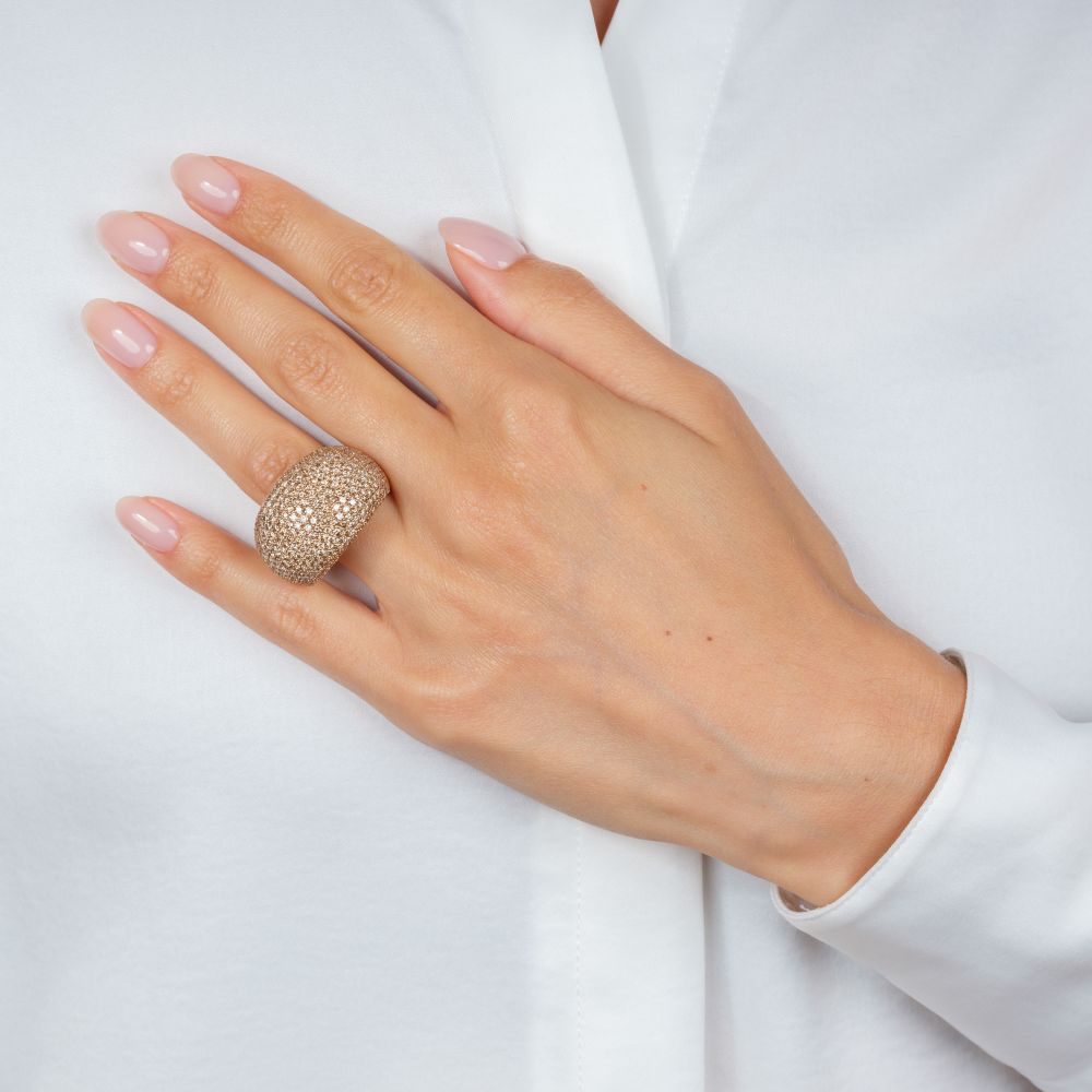 Highcarat Ring with Fancy Diamonds - image 3