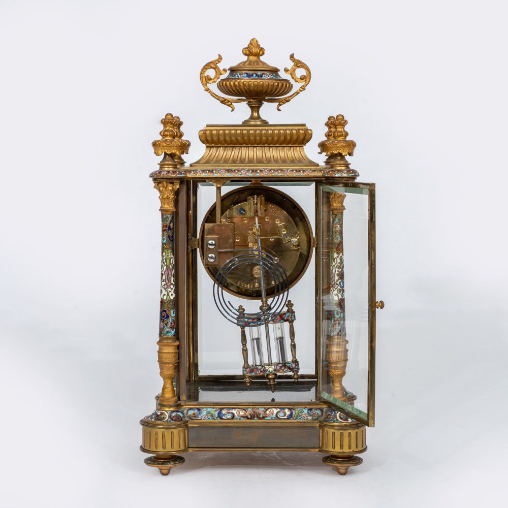 Napoleon III Cloisonné Pendule - image 3