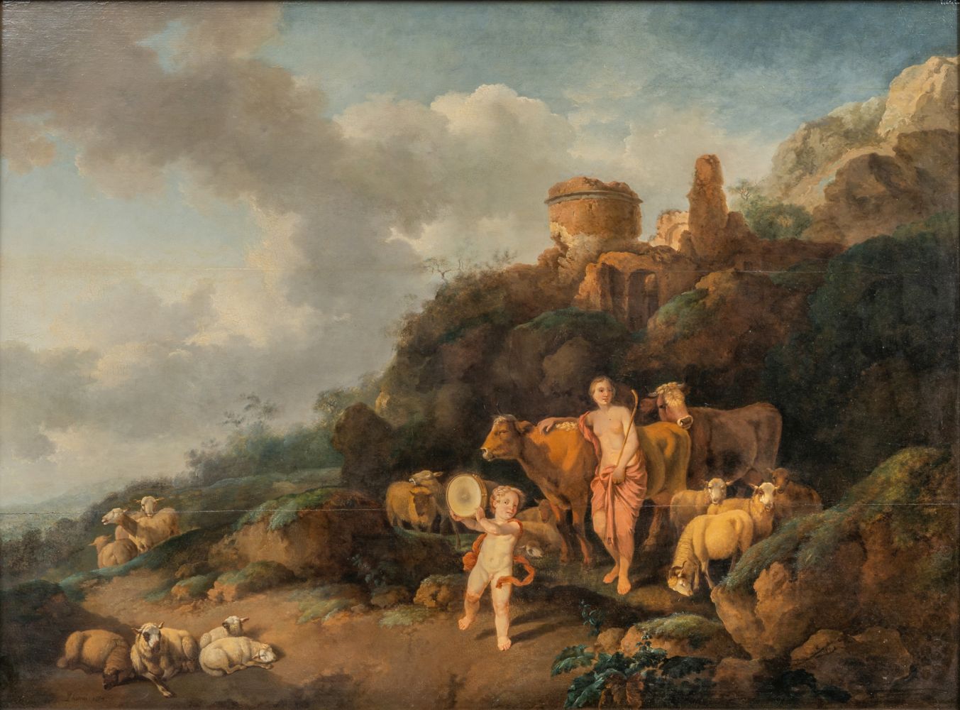 Bukolische Landschaft