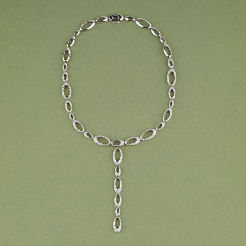 Extraordinary Diamond Necklace 'L'heure du diamant'