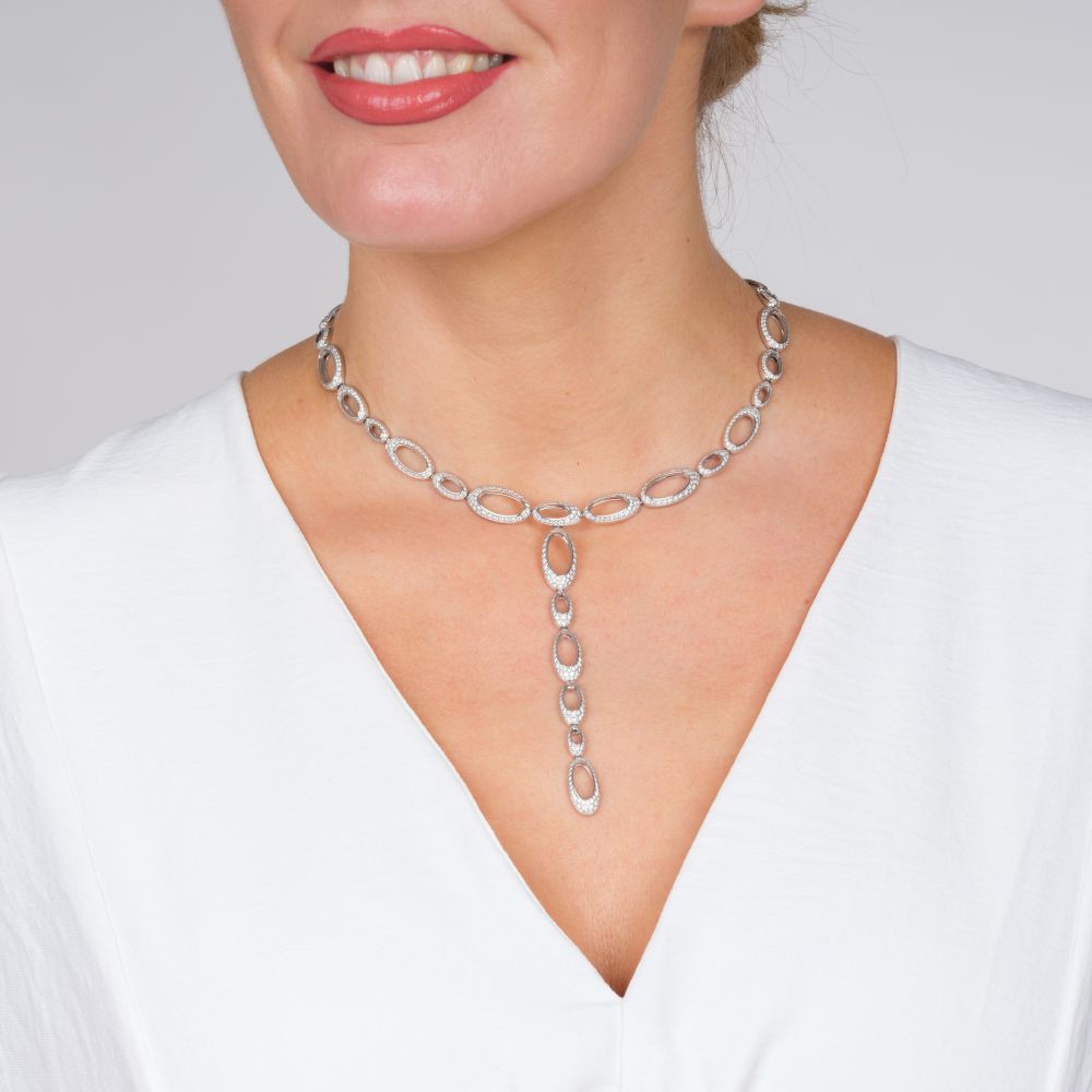 Extraordinary Diamond Necklace 'L'heure du diamant' - image 4