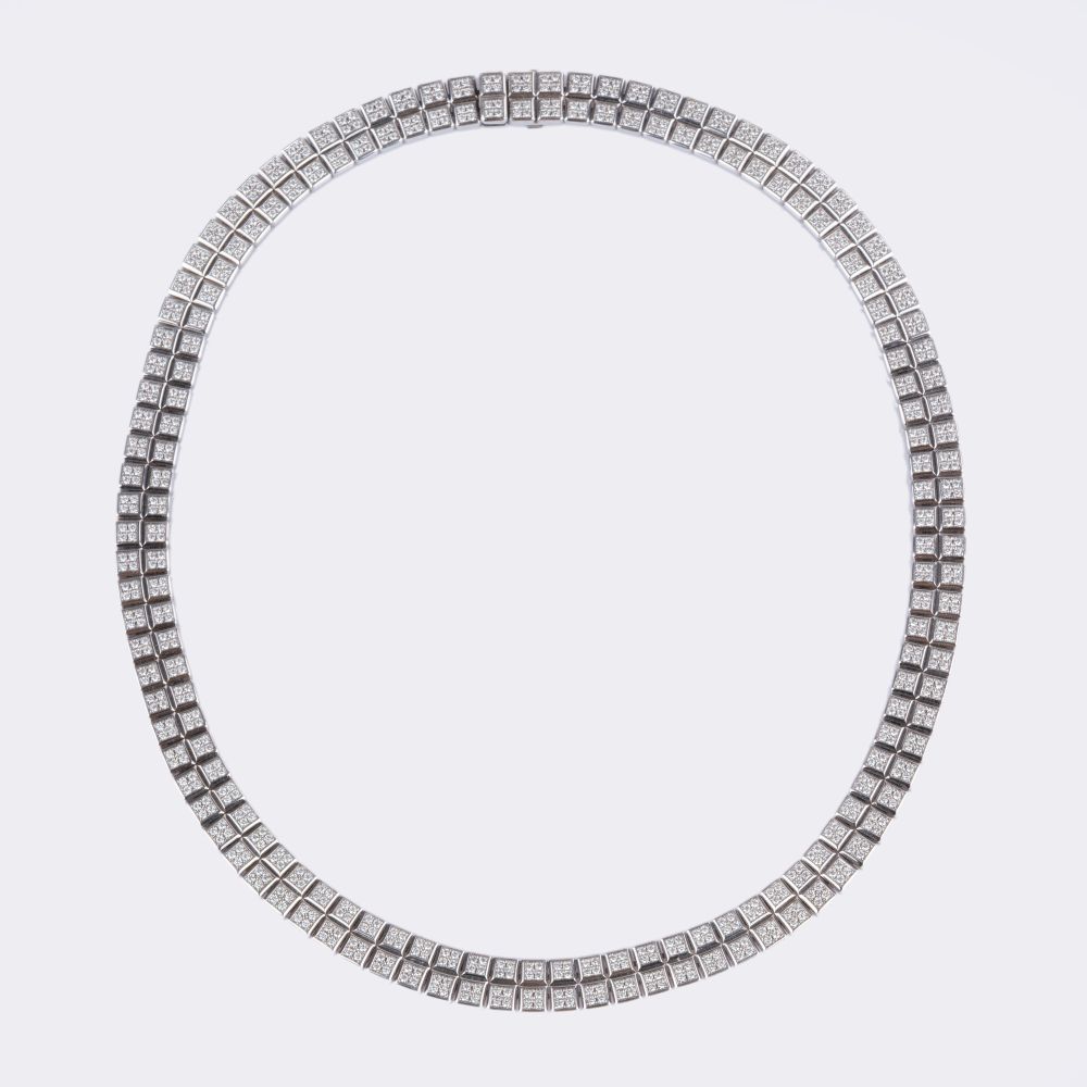 Iconic Diamond Necklace 'Ice Cube' - image 2