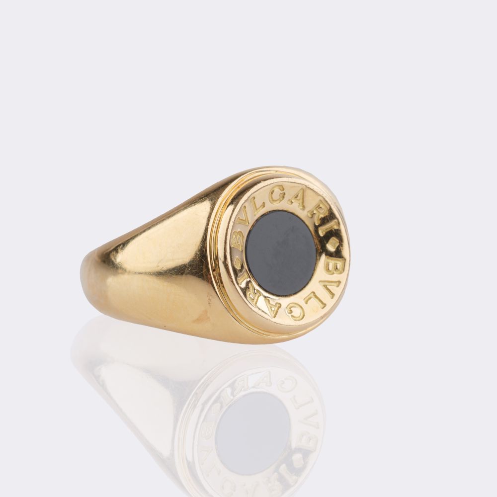 Onyx Ring 'Bulgari Bulgari' - image 2
