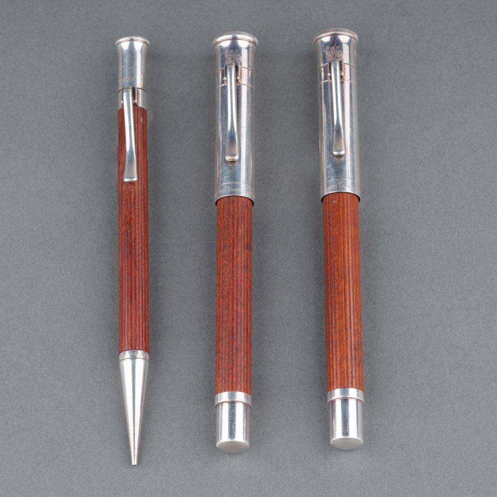 A Set of 3 Pens from the Edition 'Classic Pernambuk'