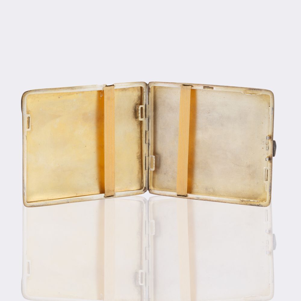 Cigarette Case with painting 'Rabbit' - image 3