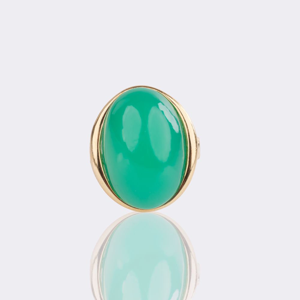 Chrysoprase Ring