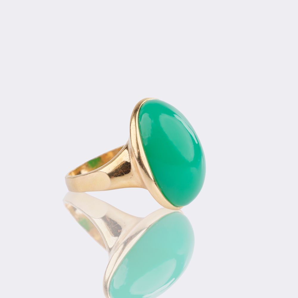 Chrysoprase Ring - image 2
