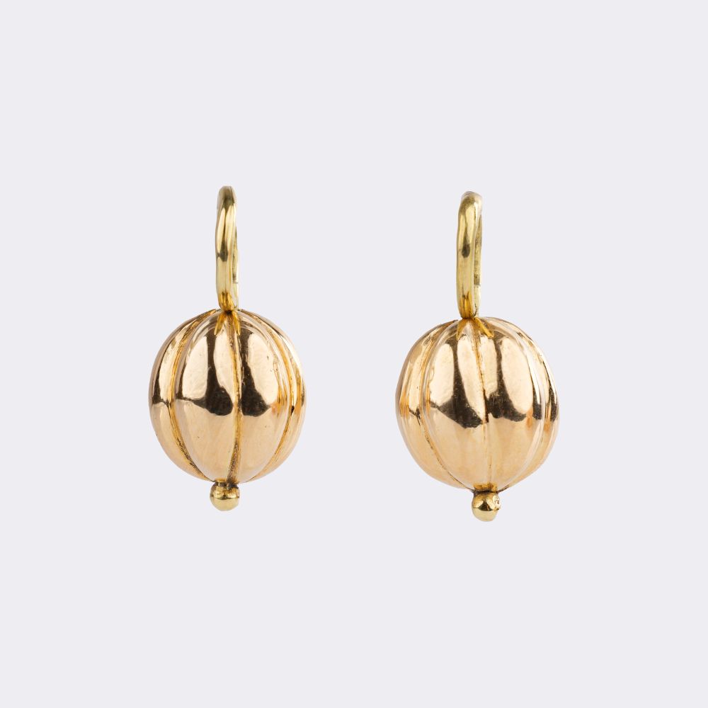 Pair of Gold Earrings