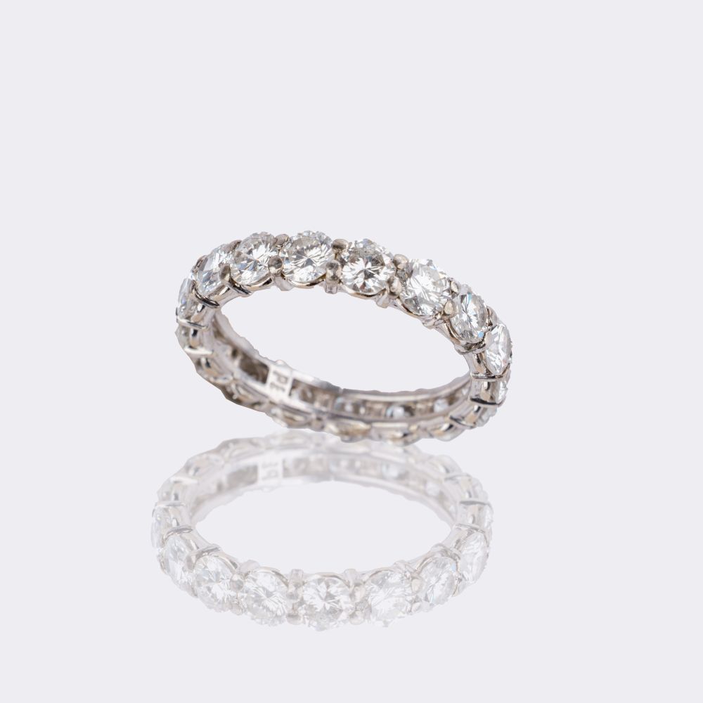 Fine Memory Ring with Diamonds - image 2