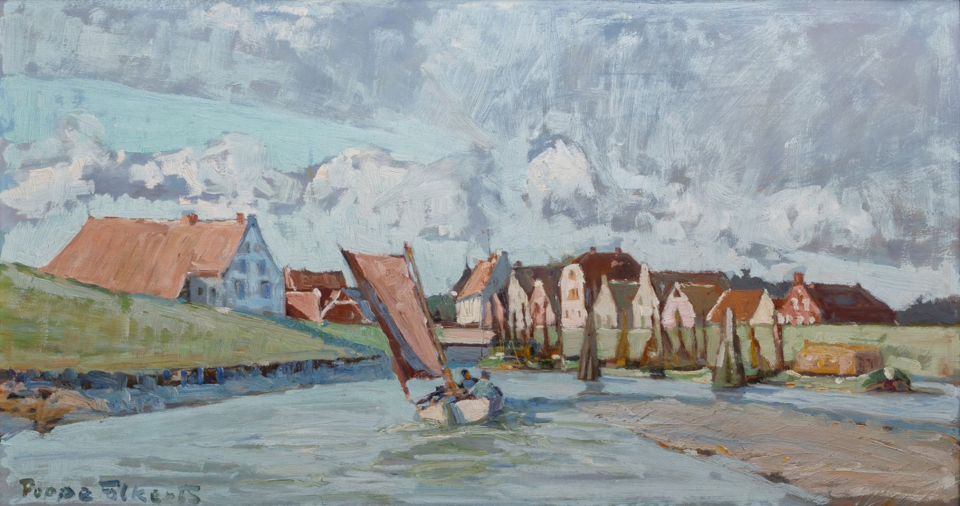 Greetsiel in the morning