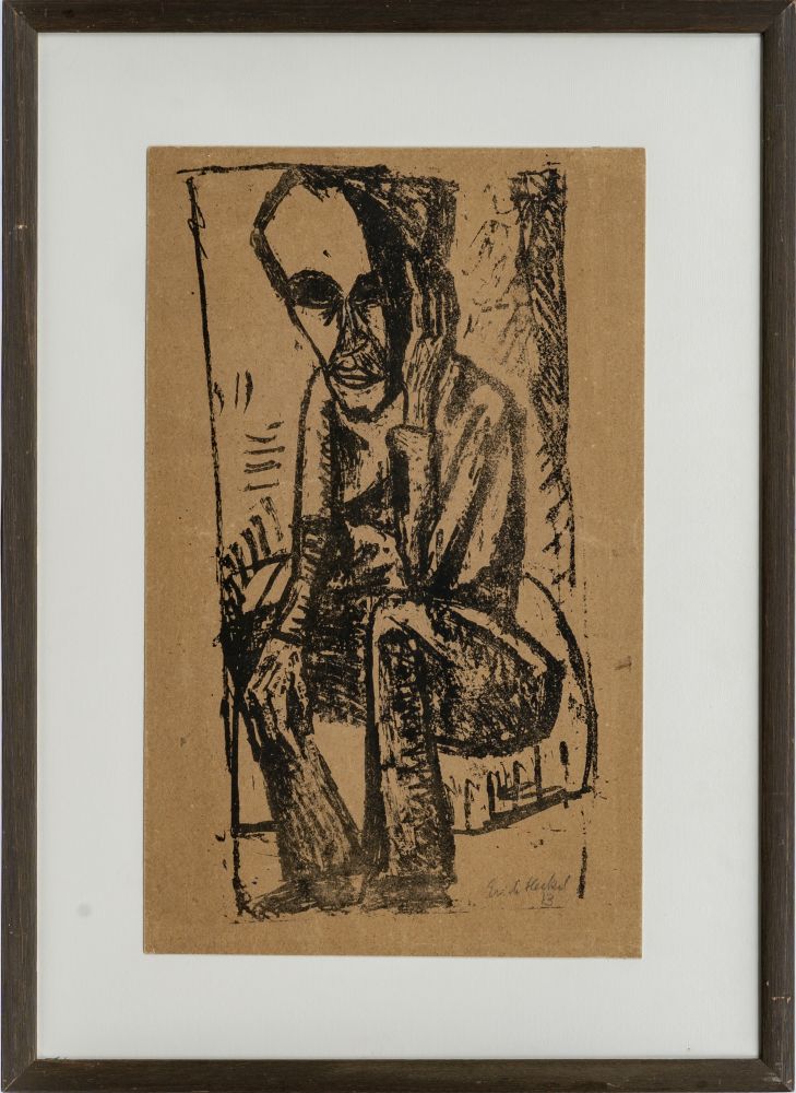 Man with Black Head Scarf - image 2