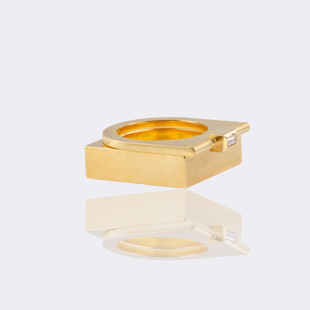 Two Designer Goldrings - image 2