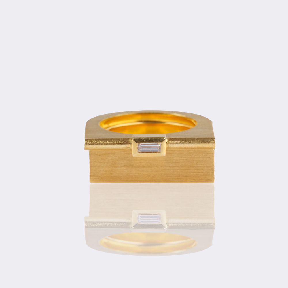 Two Designer Goldrings - image 3