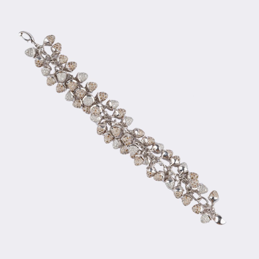 Mikado Flamenco Bracelet with Diamonds - image 2