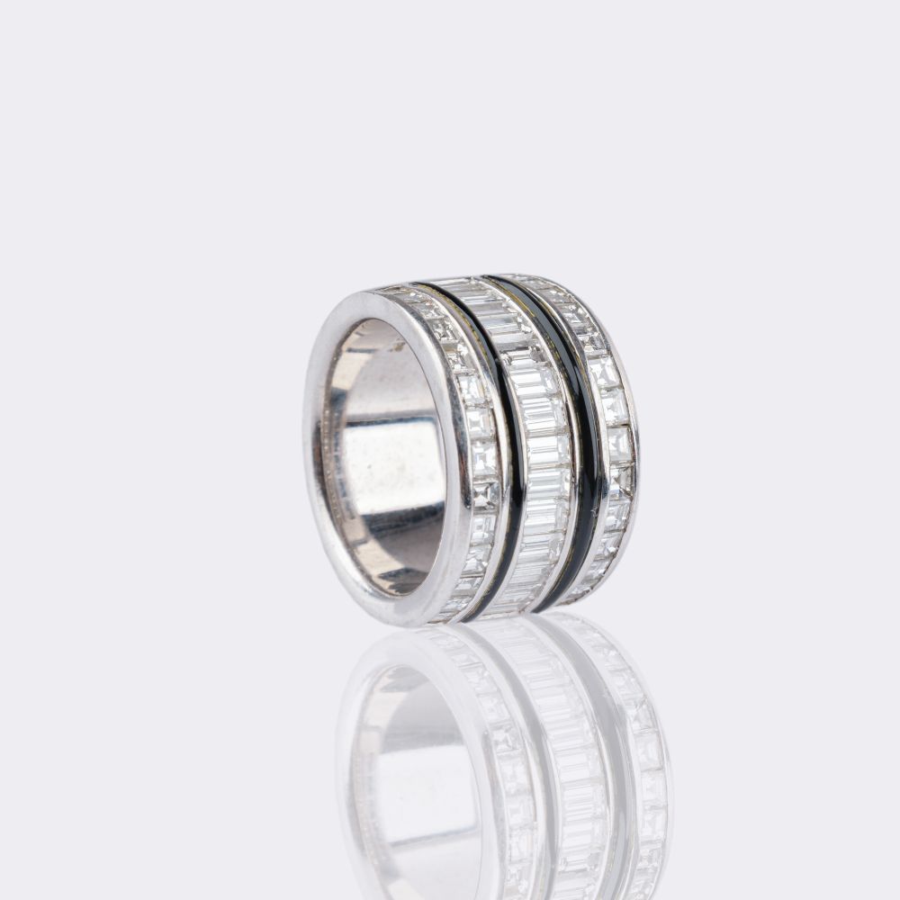 Wide Memory Diamond Ring - image 3