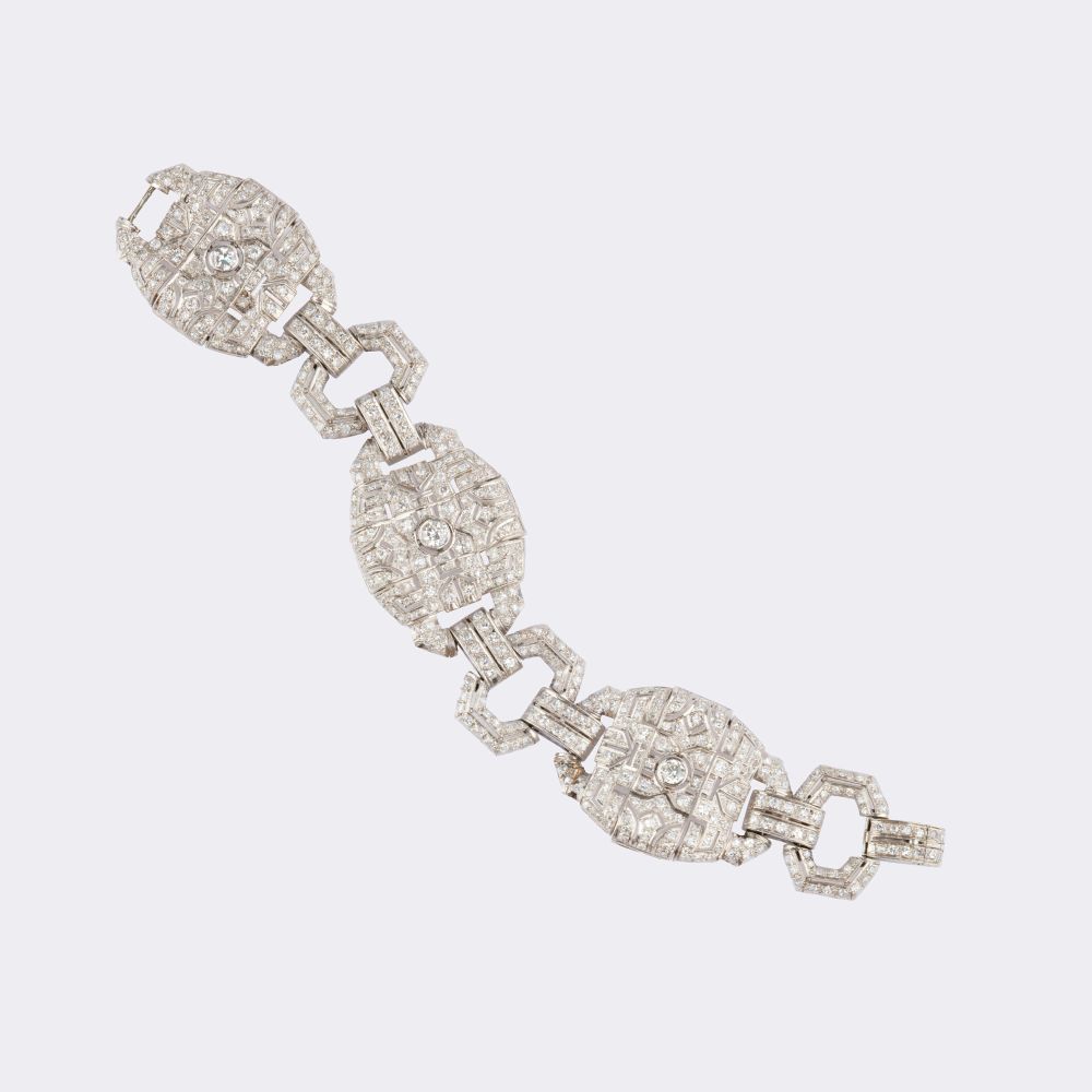 Highcarat Art-déco Diamond Bracelet - image 2
