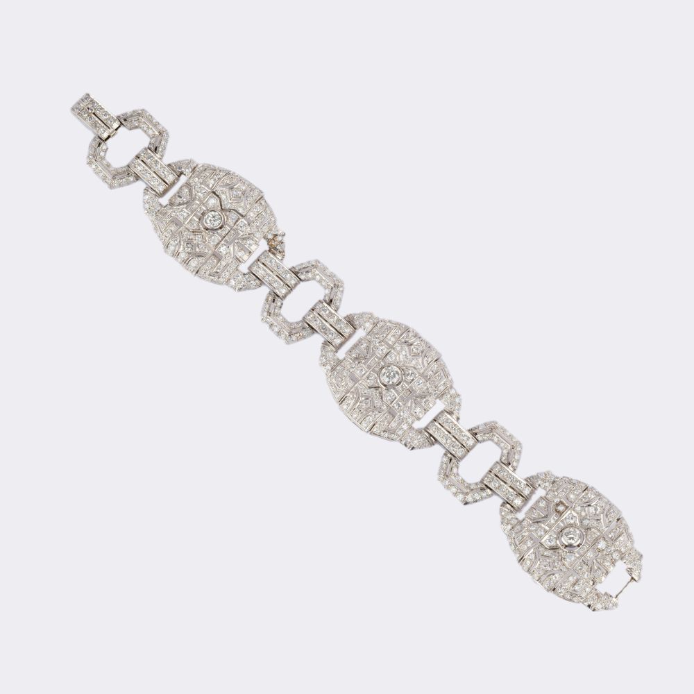 Highcarat Art-déco Diamond Bracelet - image 3