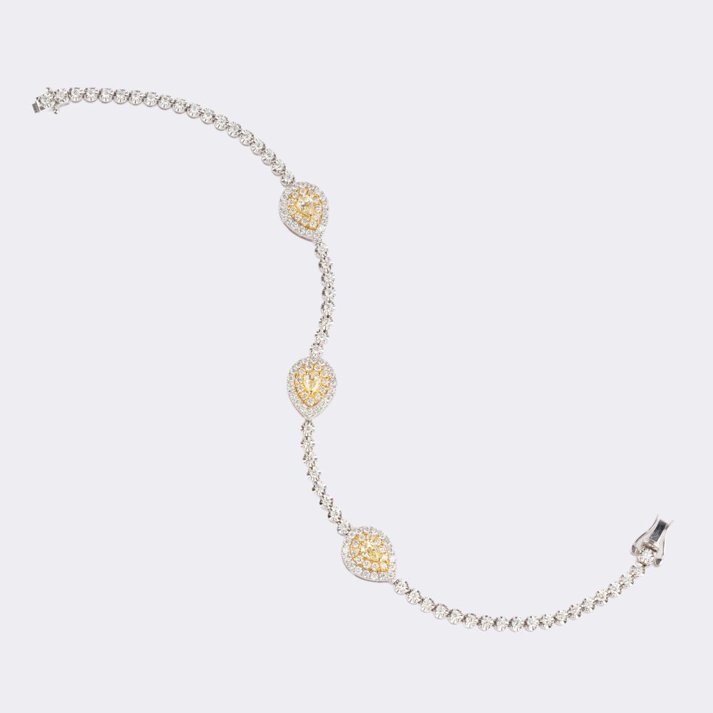 Fancy Diamond Bracelet - image 2