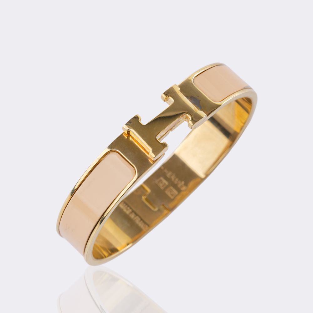Bangle Bracelet Clic Clac H Creme - image 2