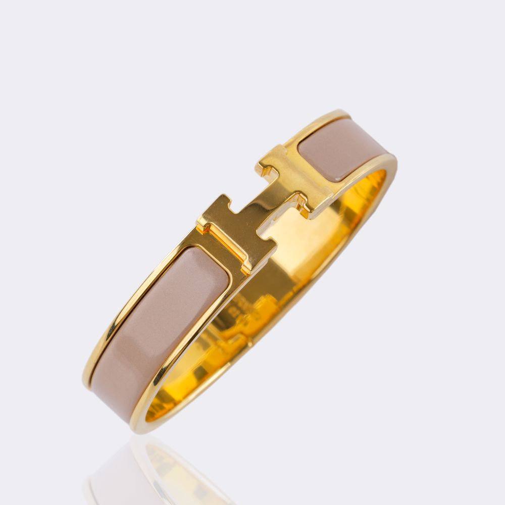 Bangle Bracelet Clic Clac H Marron Glacé - image 2