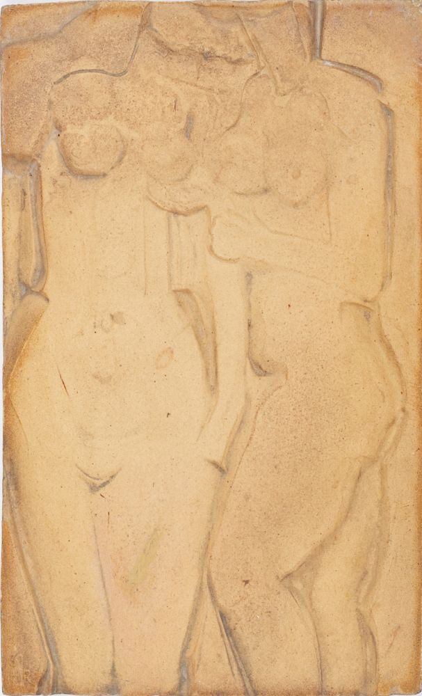 A Relief Composition 'Two Women'