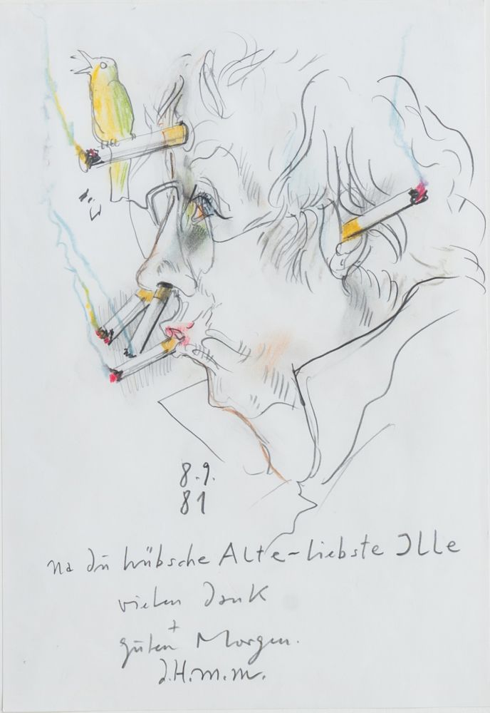 Selfportrait as a strong smoker