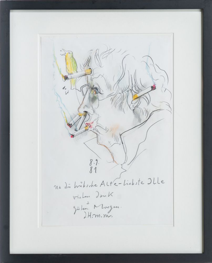 Selfportrait as a strong smoker - image 2