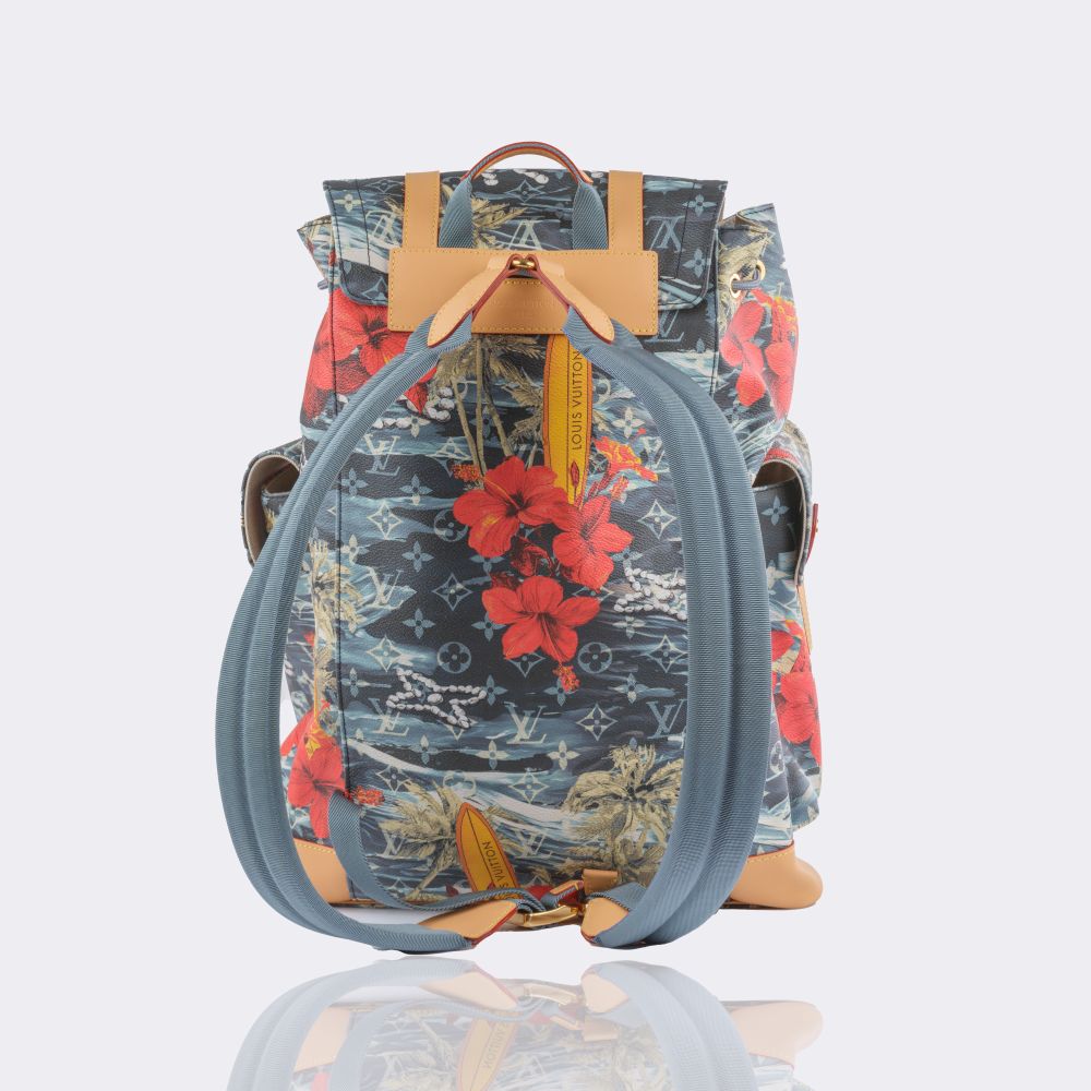 Backpack Christopher MM 'Monogram Surfin' Navy' - image 3