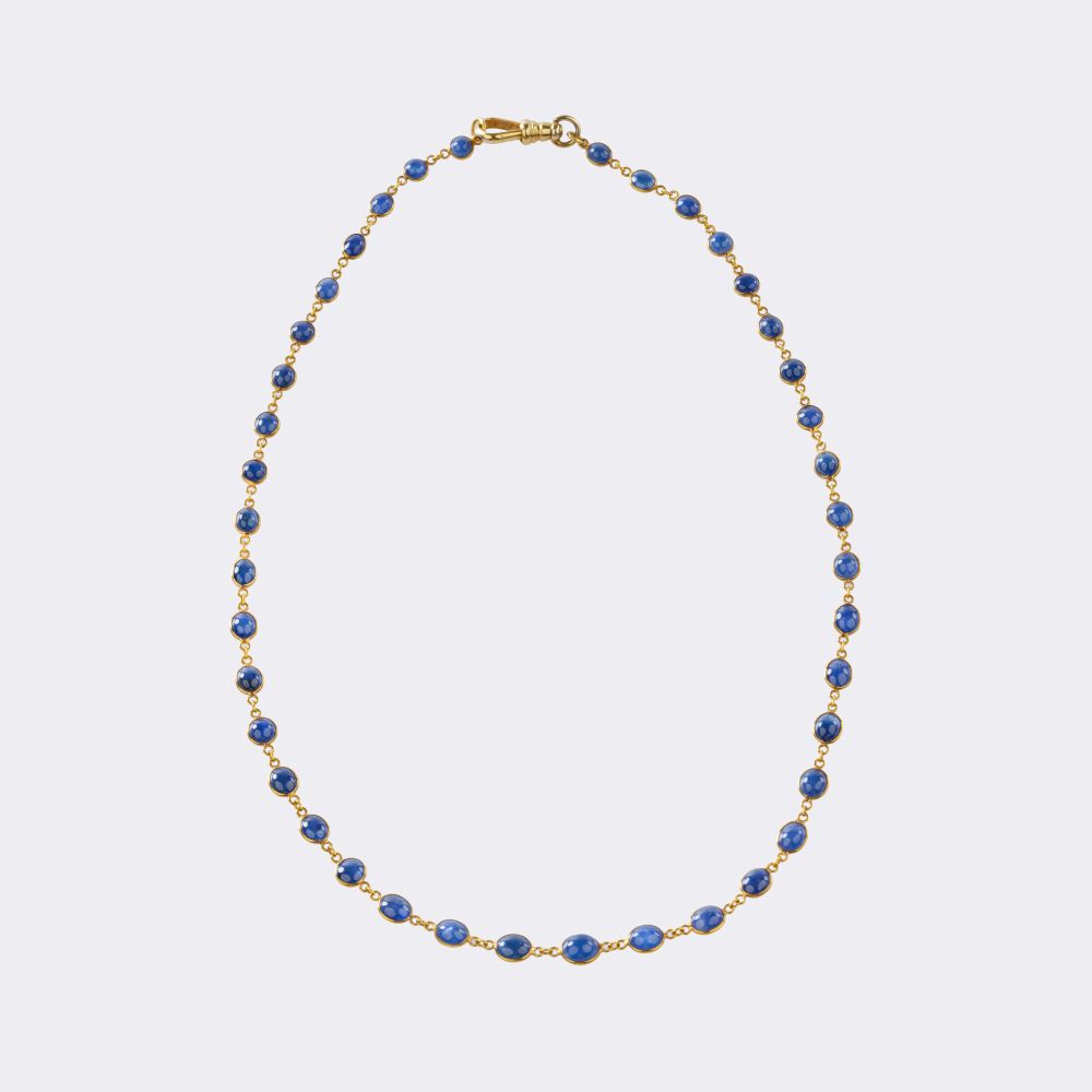 Delicate Sapphire Necklace