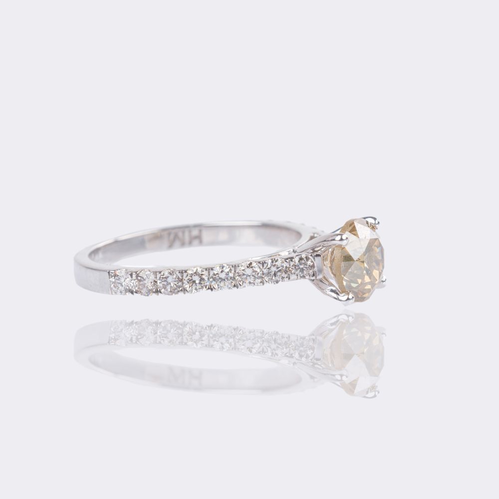 Fancy Diamond Ring - image 2