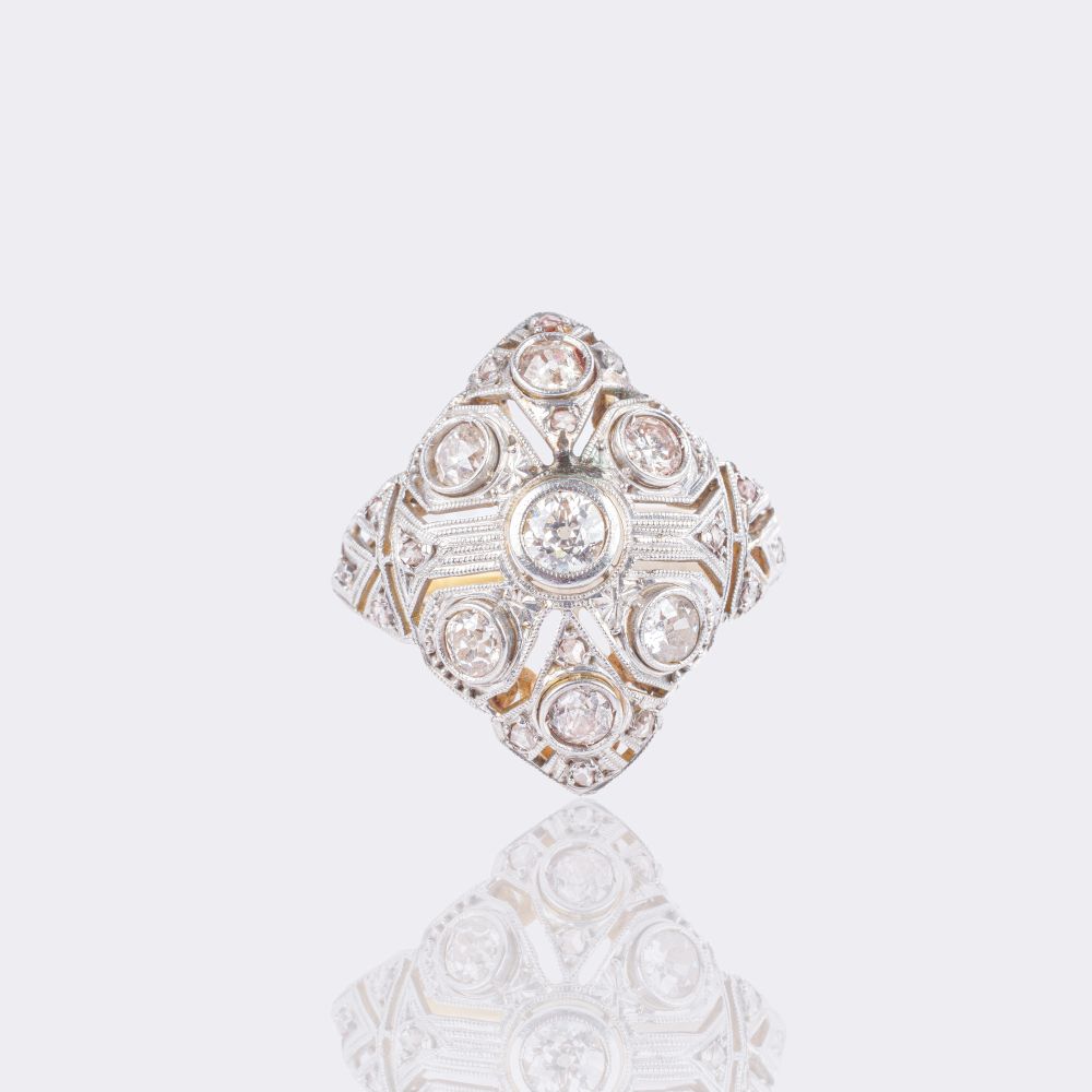 Art-déco Diamond Ring