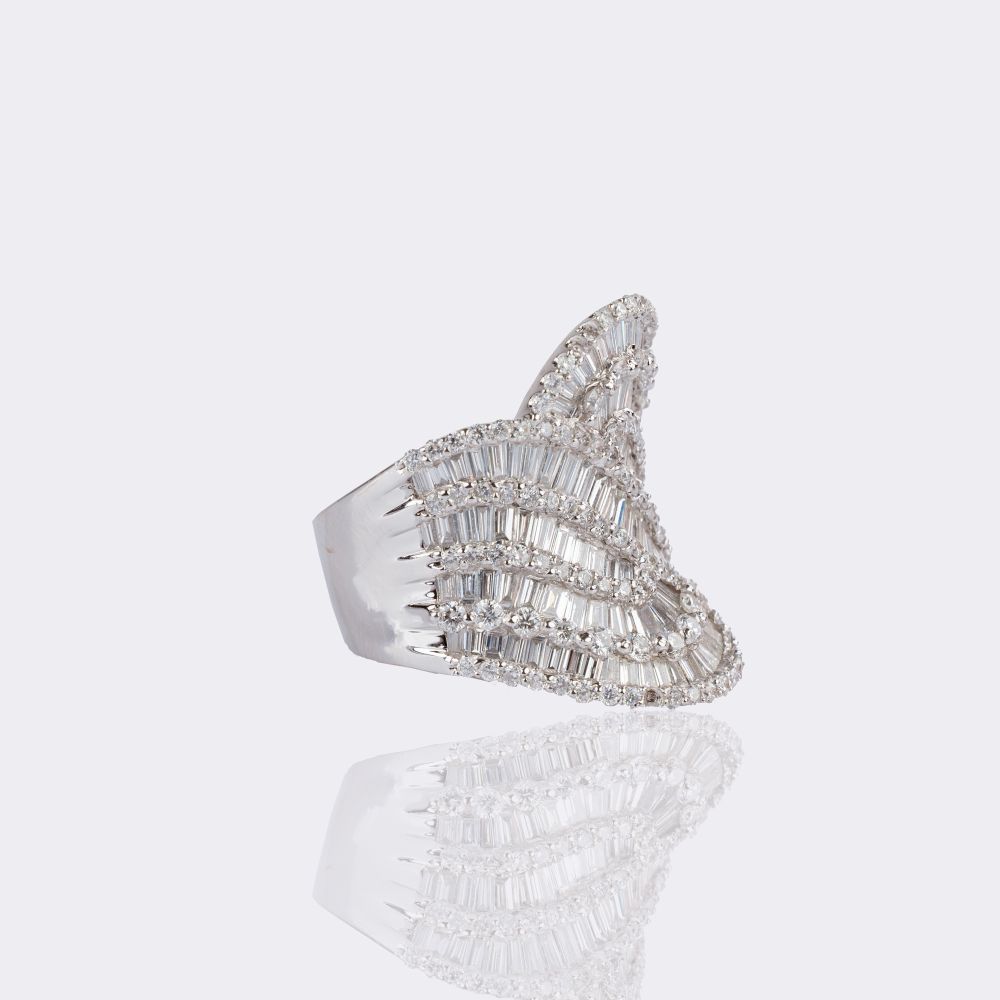 Highcarat Diamond Cocktail Ring - image 2