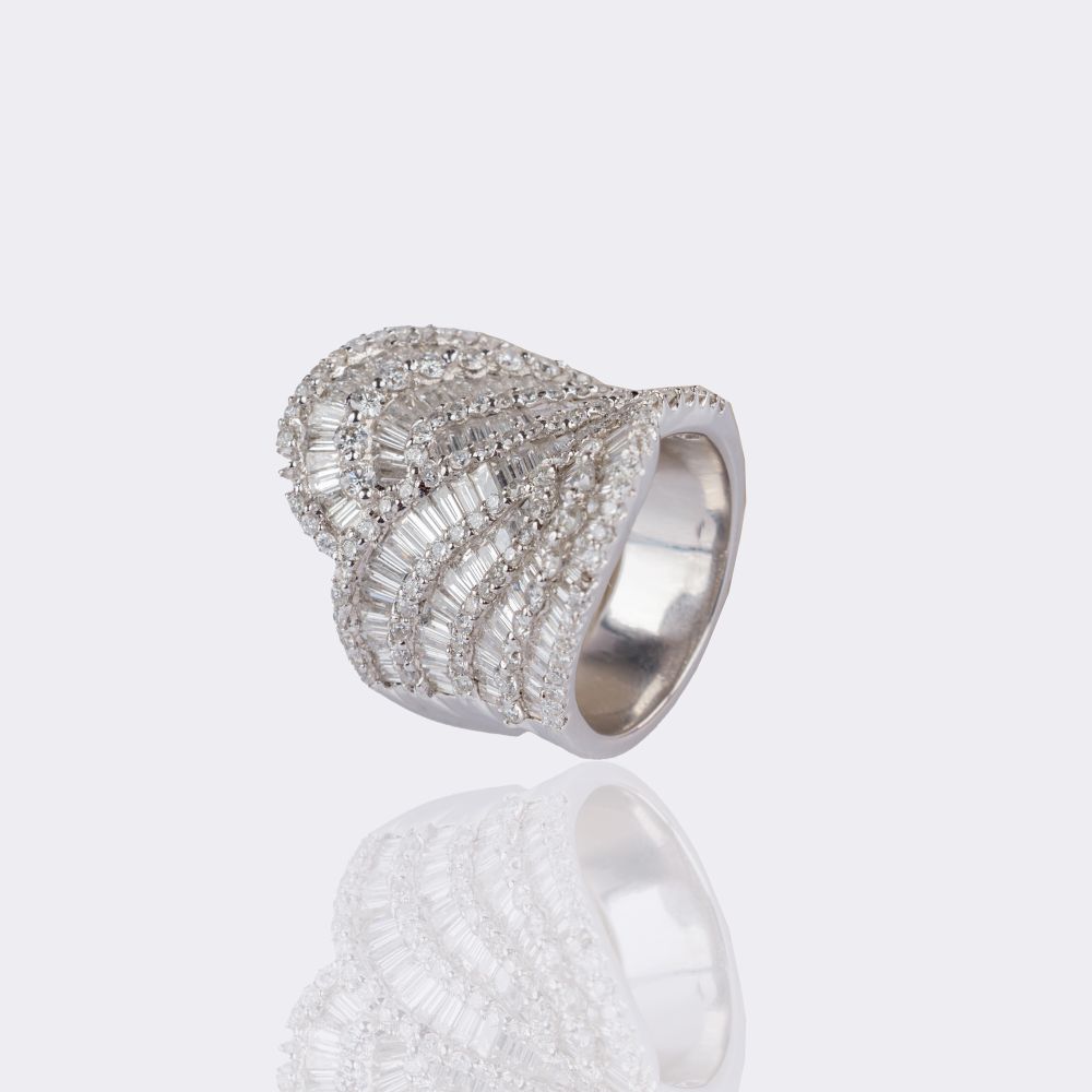 Highcarat Diamond Cocktail Ring - image 3