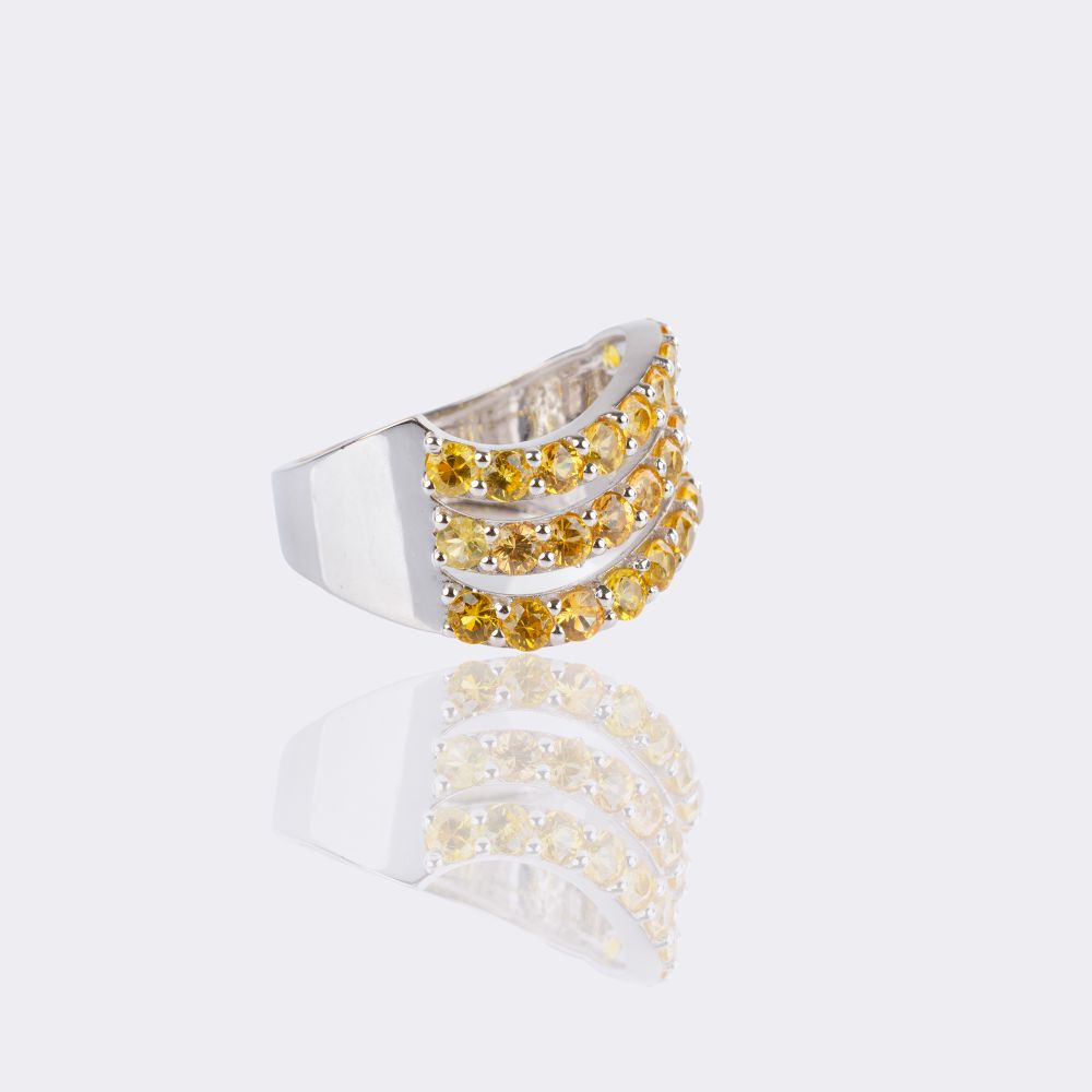 Yellow Sapphire Ring - image 2