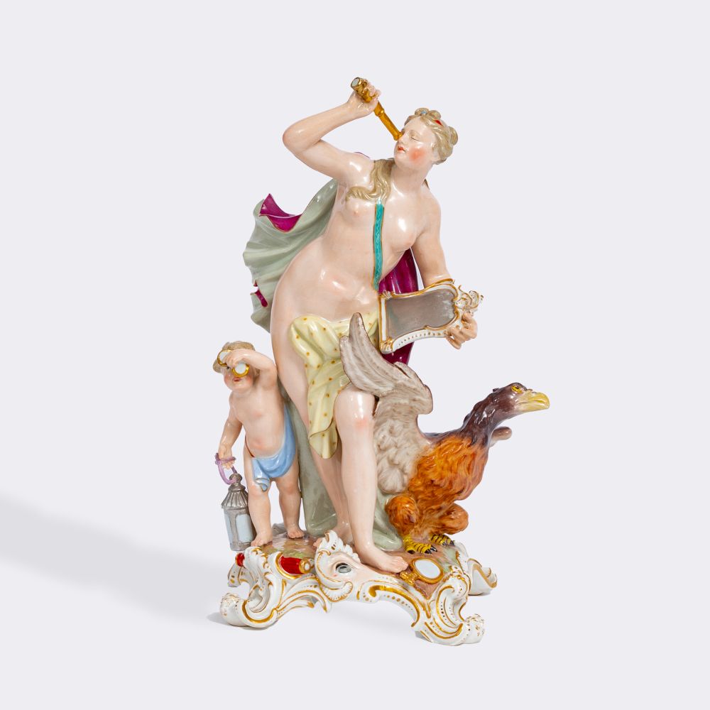 A Rare Five-piece Set of 'Allegories of the 5 Senses' - image 4