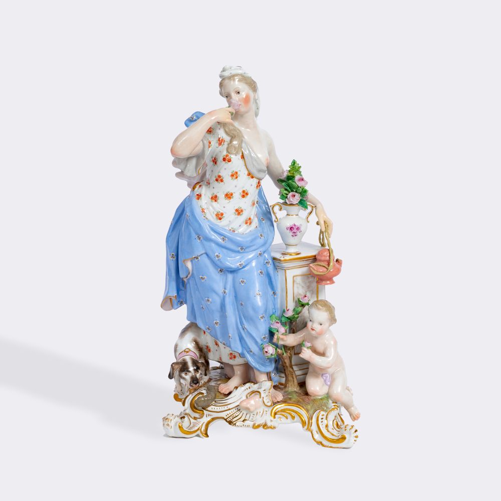 A Rare Five-piece Set of 'Allegories of the 5 Senses' - image 6