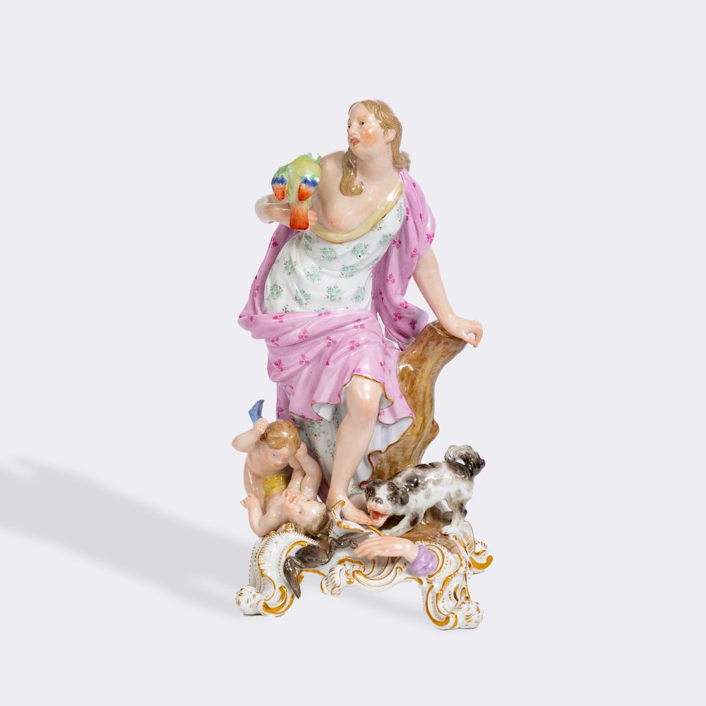 A Rare Five-piece Set of 'Allegories of the 5 Senses' - image 7