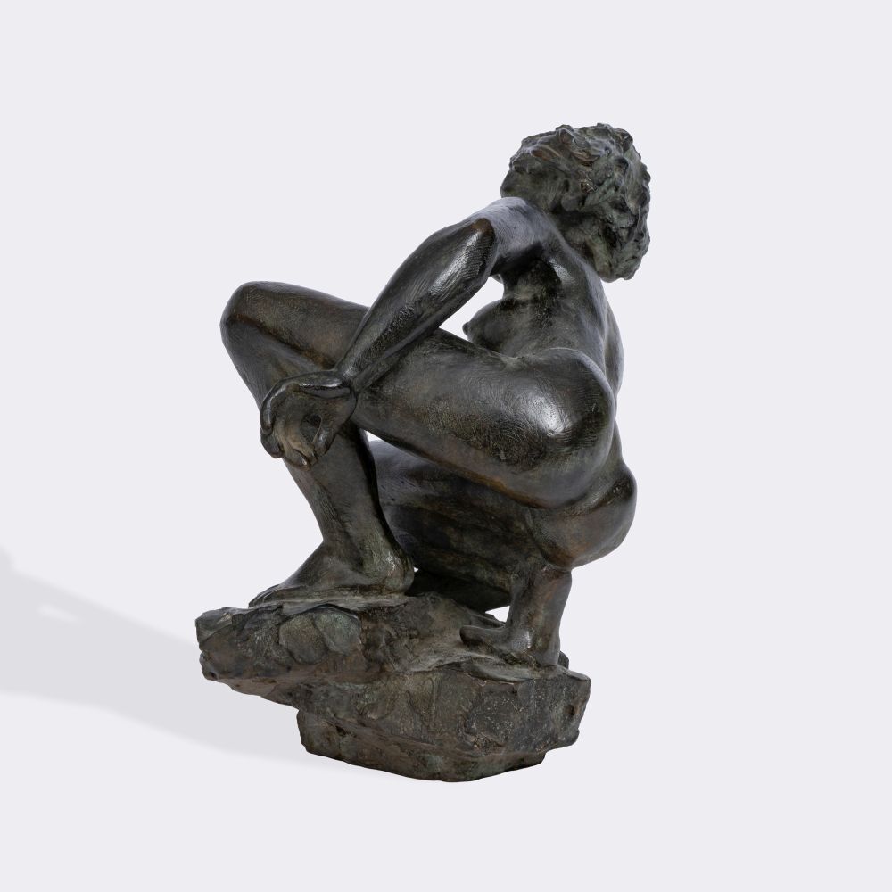 Eva (Crouching Female Nude) - image 5