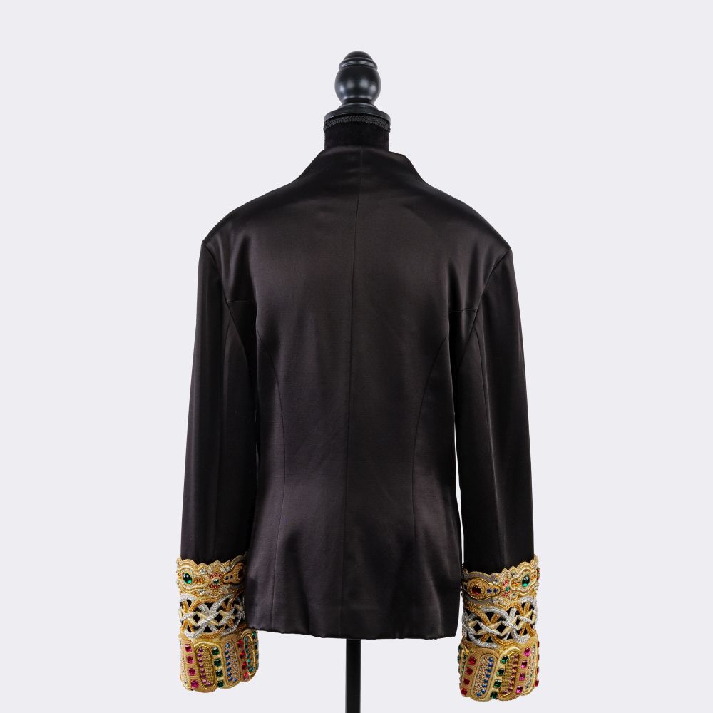 Vintage Blazer With Brocade Embroidery - image 2
