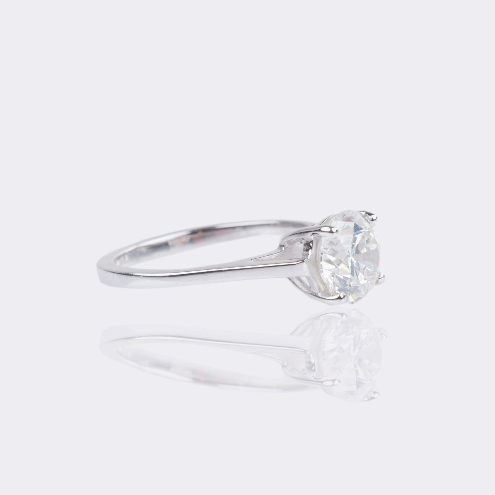 Fine Solitaire-Ring - image 2