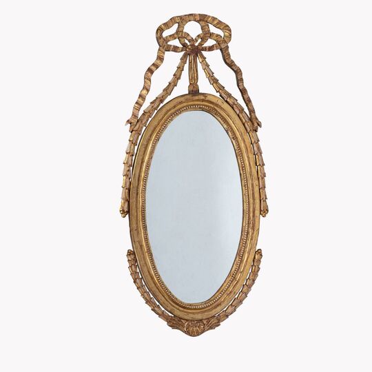 A large Louis XVI Mirror with festons