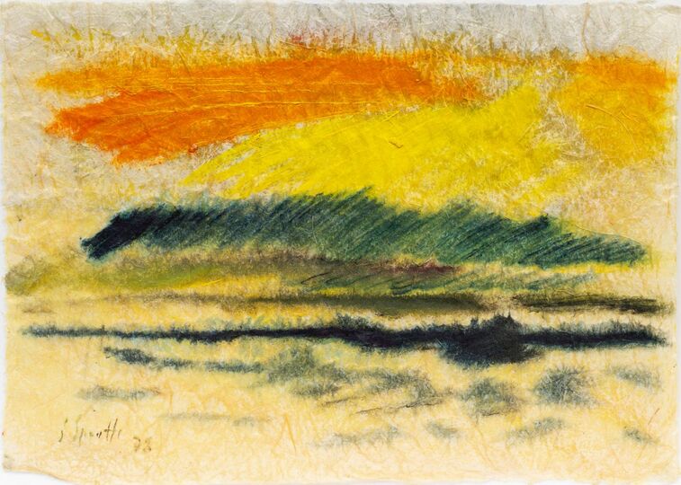 The sun over the sea