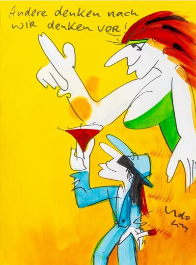 Andere denken nach, wir denken vor