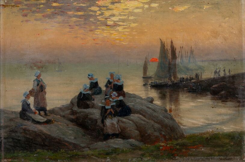 Abend in der Bretagne